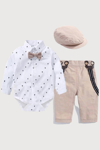 Baby boy 3 Pcs Suspender Set - RYAN AND REMI