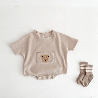 Uno Pocket Teddy Onesie - RYAN AND REMI