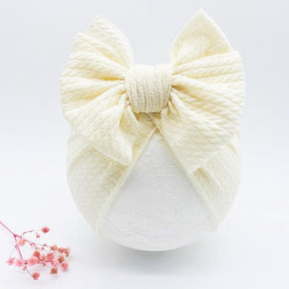 Baby Girl Bow Tie Turban Hat - RYAN AND REMI